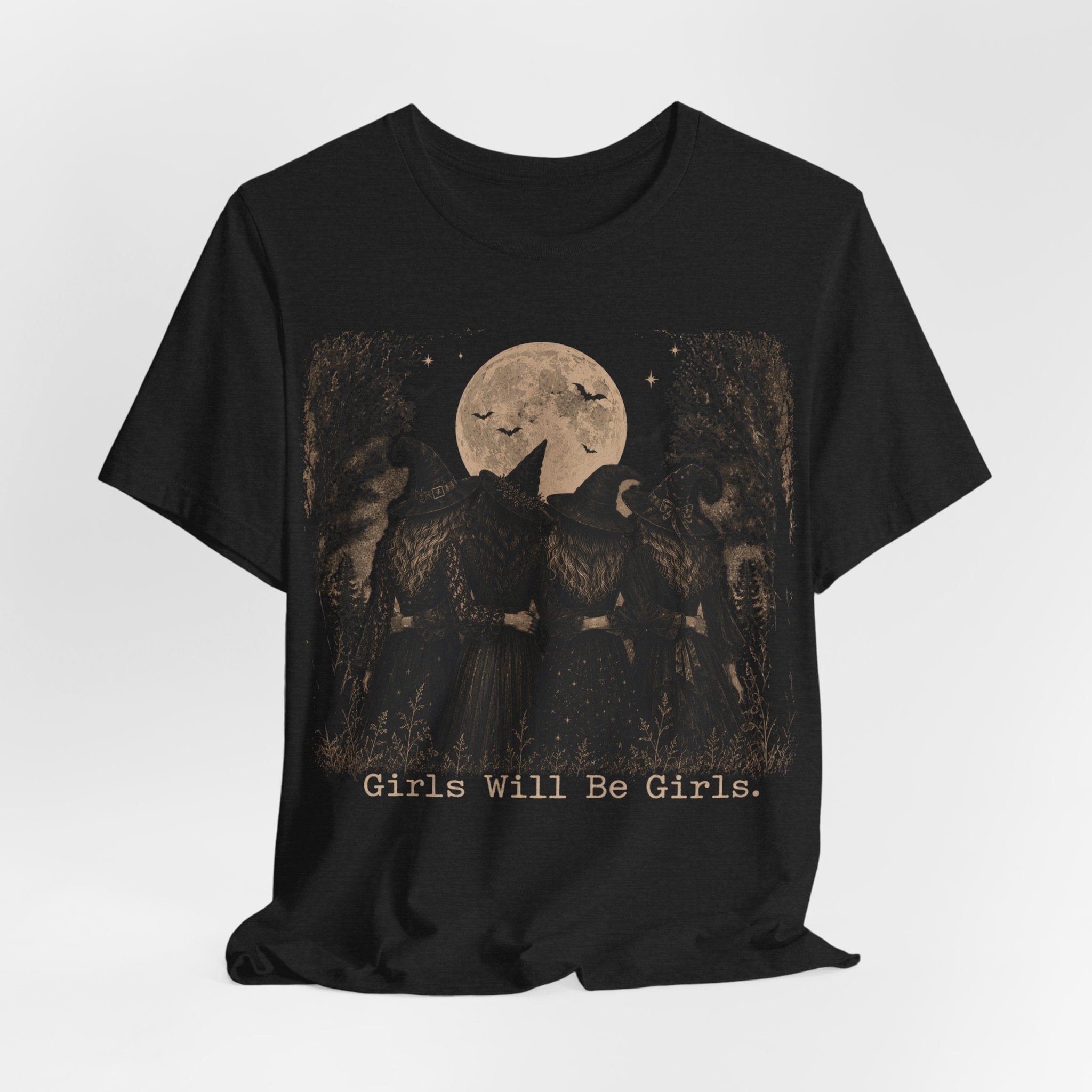 Witch Sisters Moonlight Girls Will Be Girls Tee