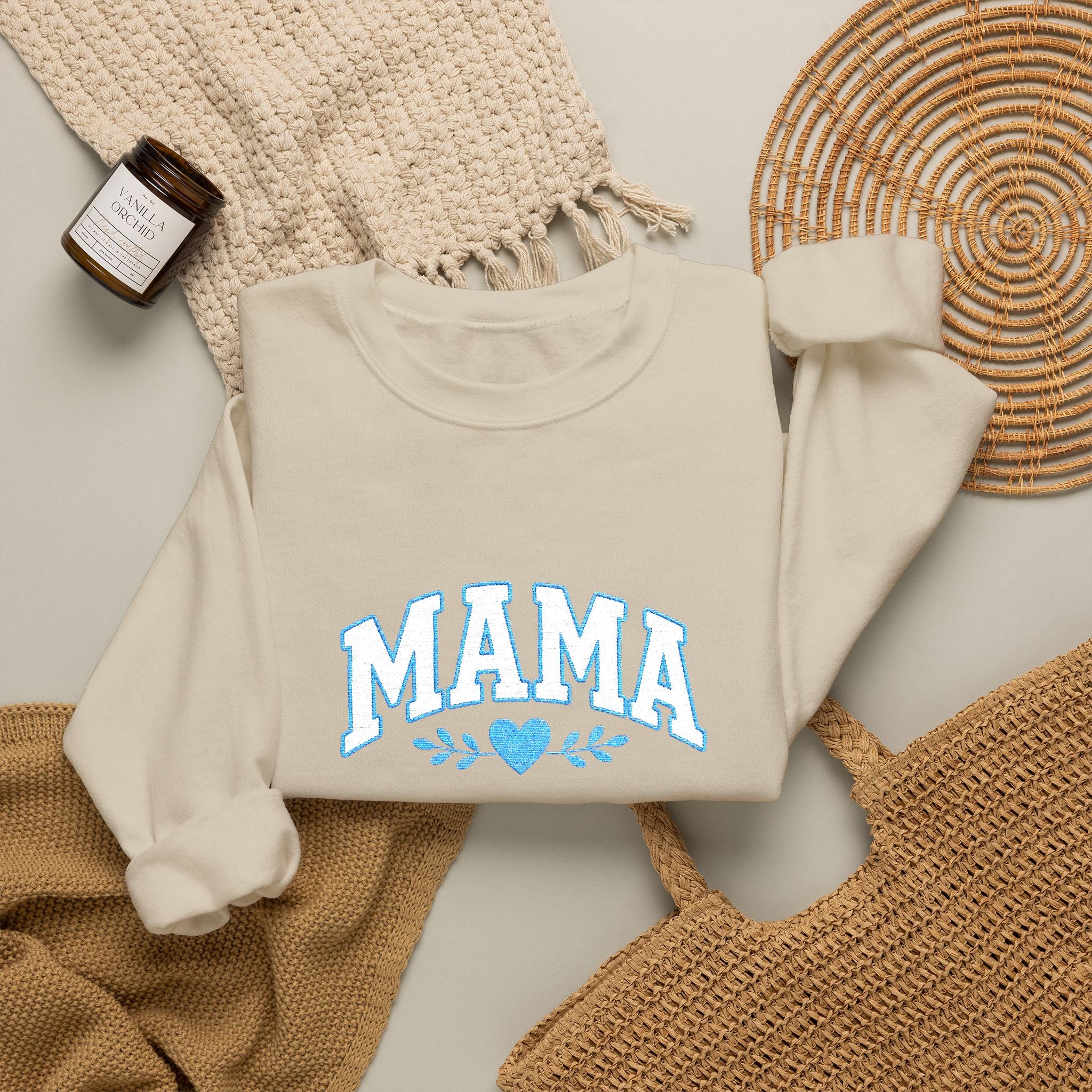Mama Floral Heart sweatshirt