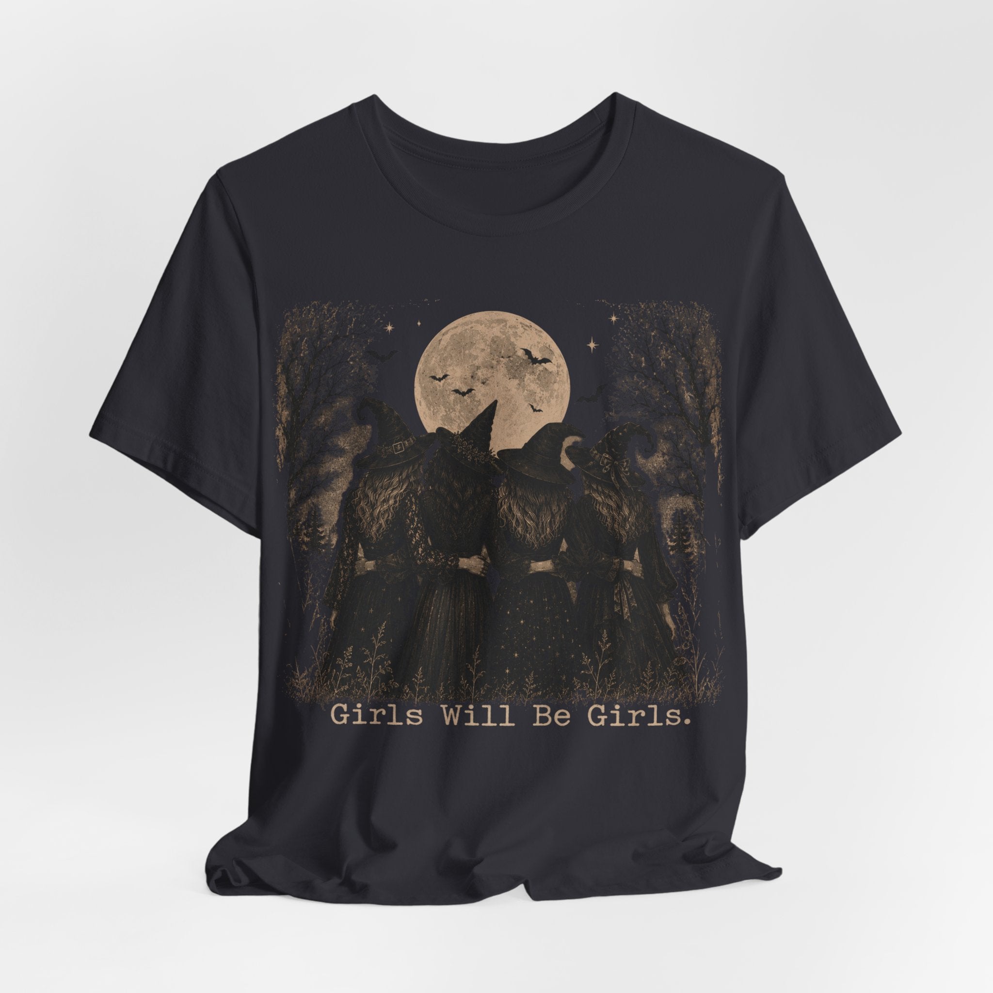Witch Sisters Moonlight Girls Will Be Girls Tee