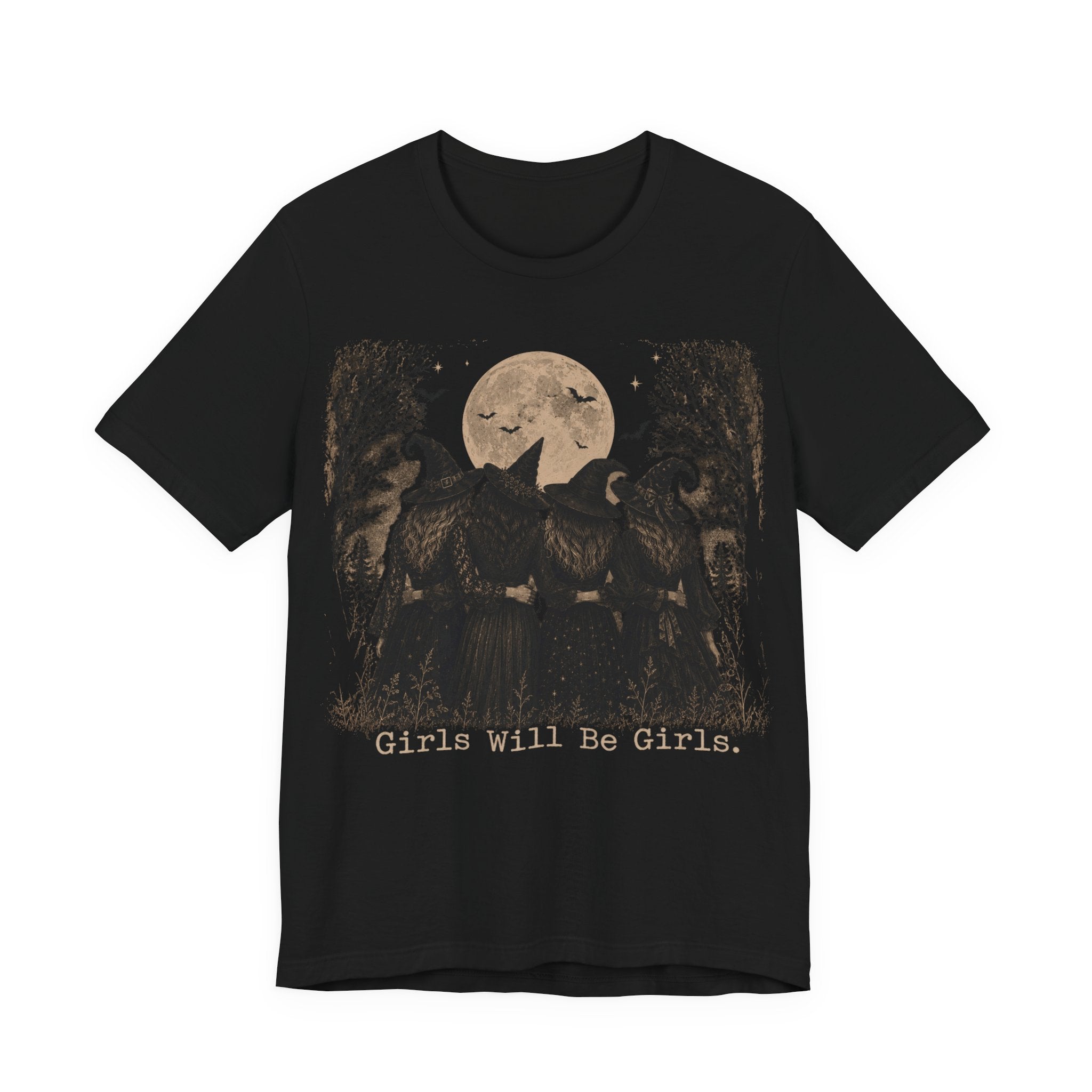 Witch Sisters Moonlight Girls Will Be Girls Tee