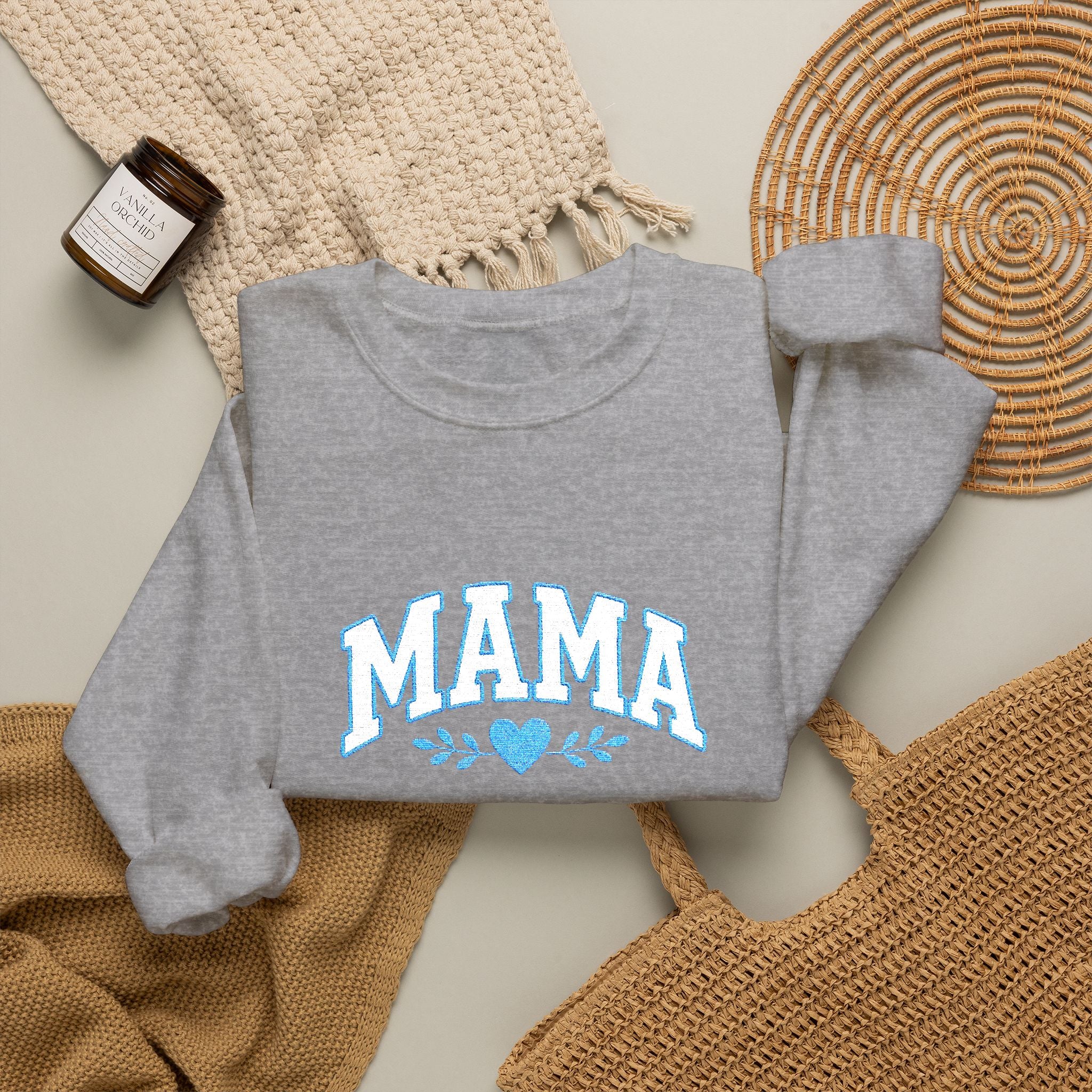 Mama Floral Heart sweatshirt