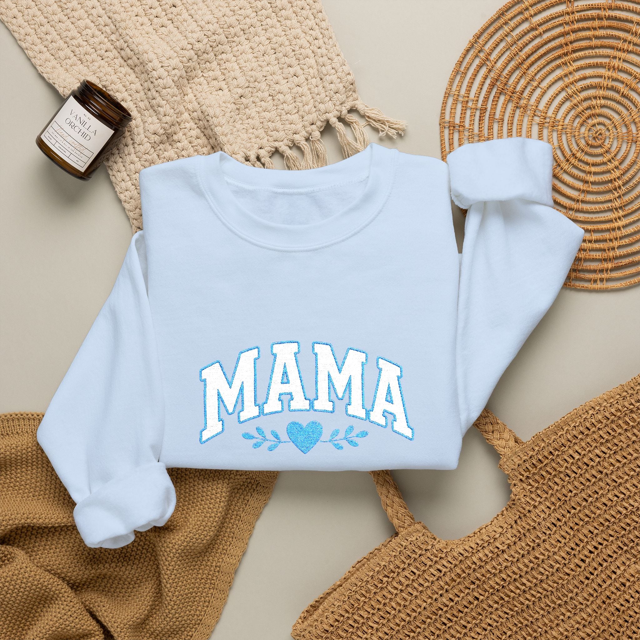Mama Floral Heart sweatshirt