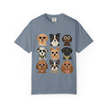 Playful Dog Faces T-Shirt