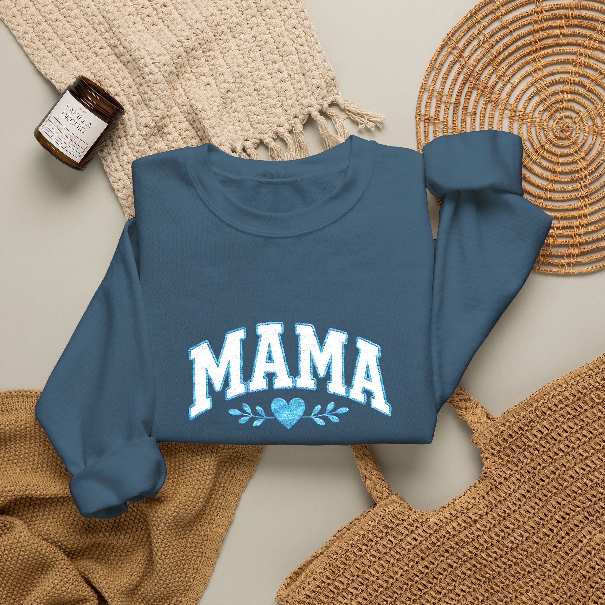 Mama Floral Heart sweatshirt