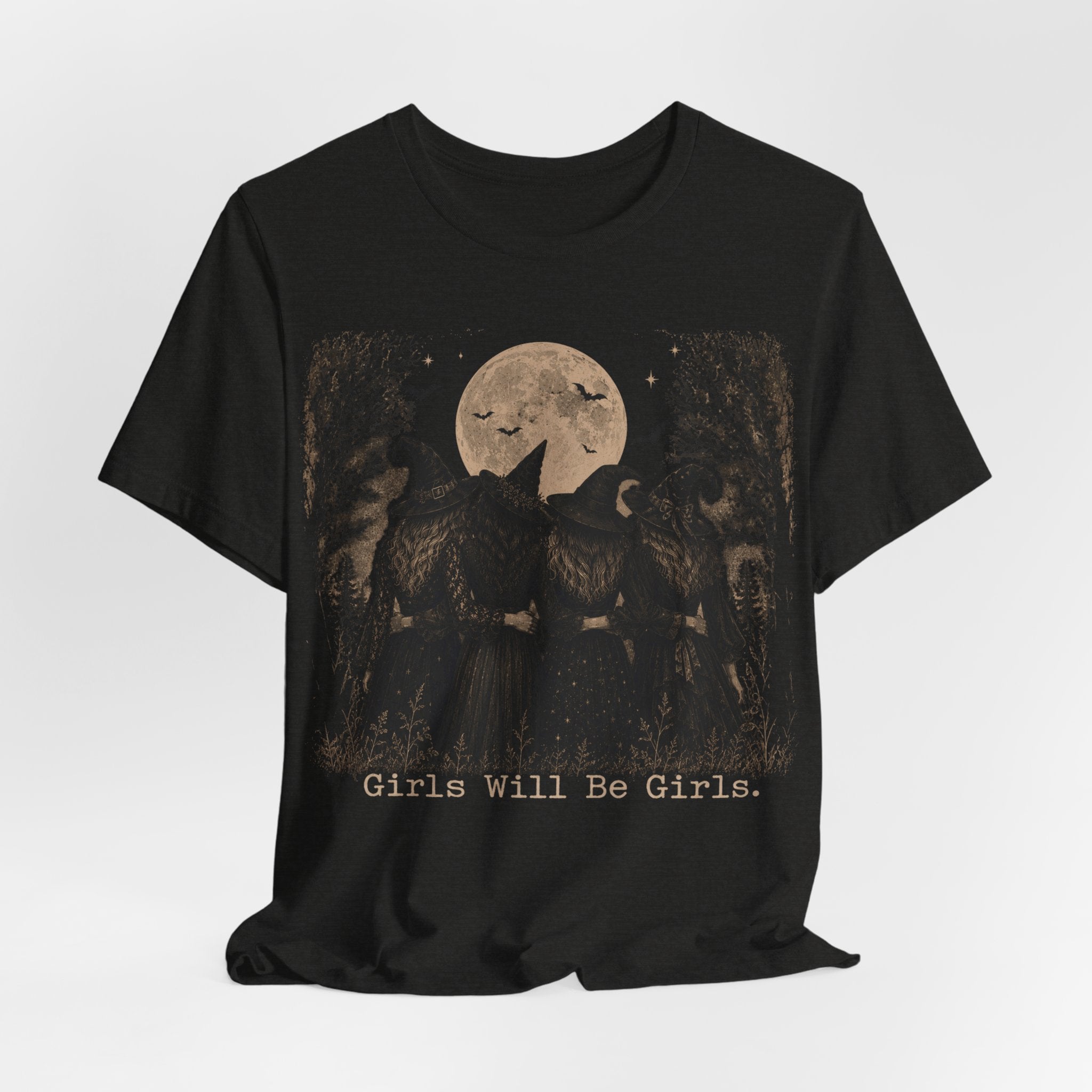 Witch Sisters Moonlight Girls Will Be Girls Tee