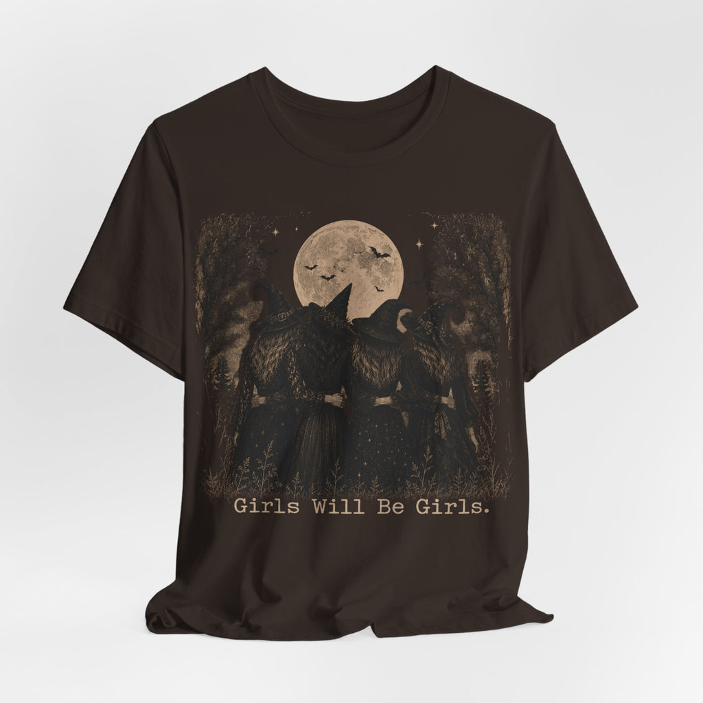 Witch Sisters Moonlight Girls Will Be Girls Tee