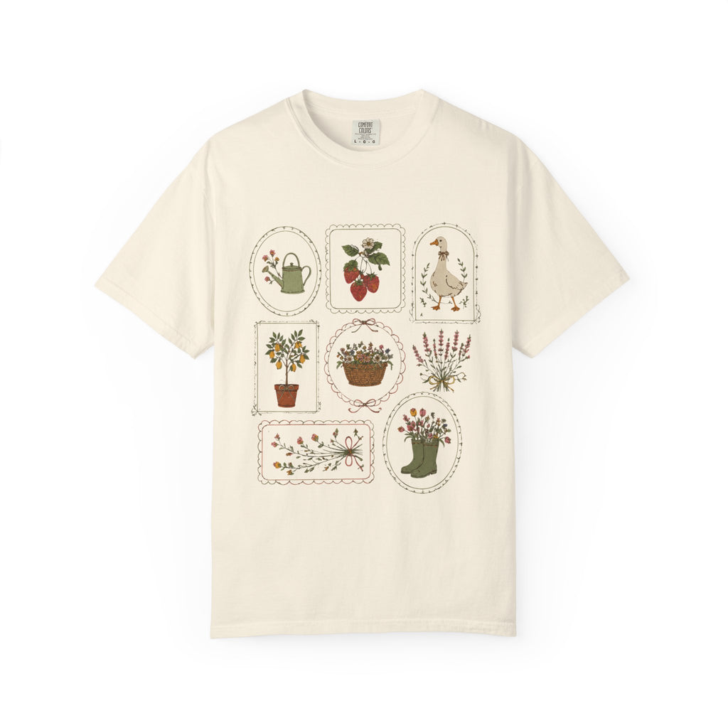 Botanical Patchwork T-Shirt