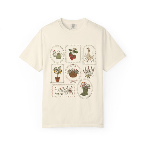 Botanical Patchwork T-Shirt