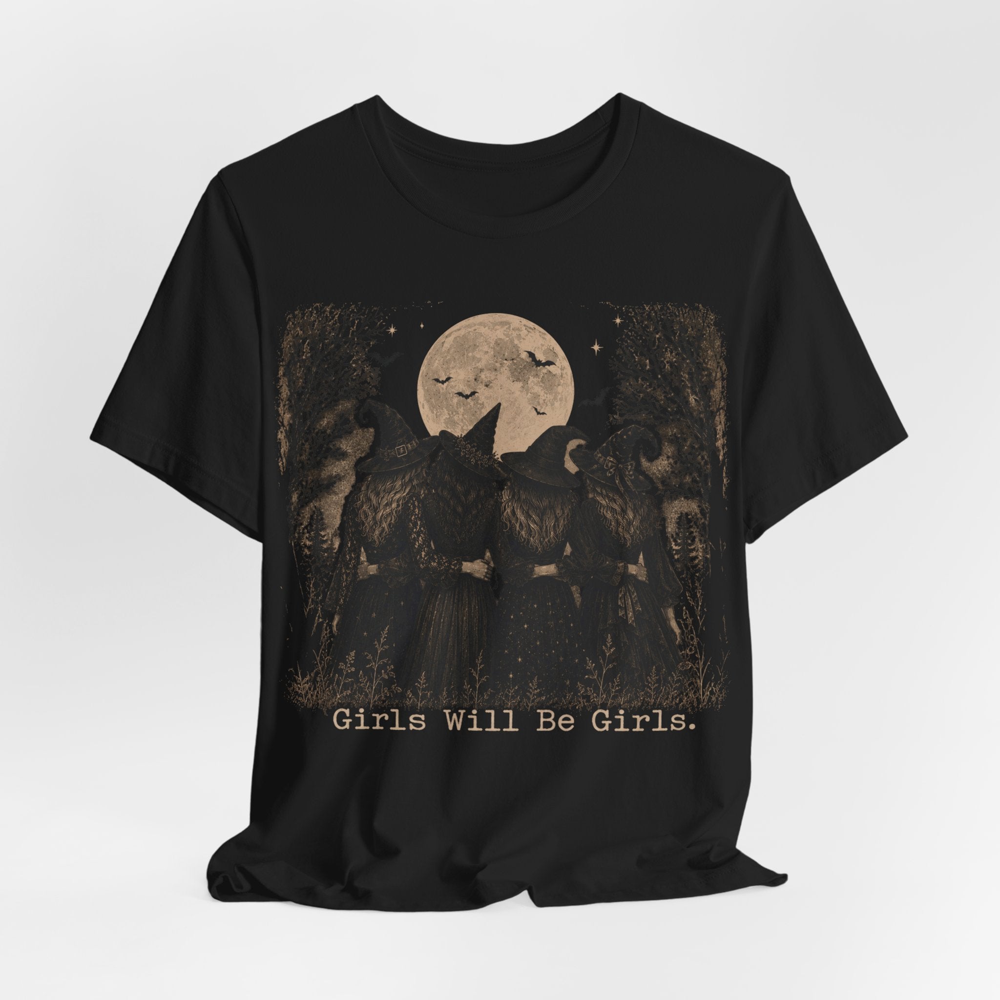 Witch Sisters Moonlight Girls Will Be Girls Tee