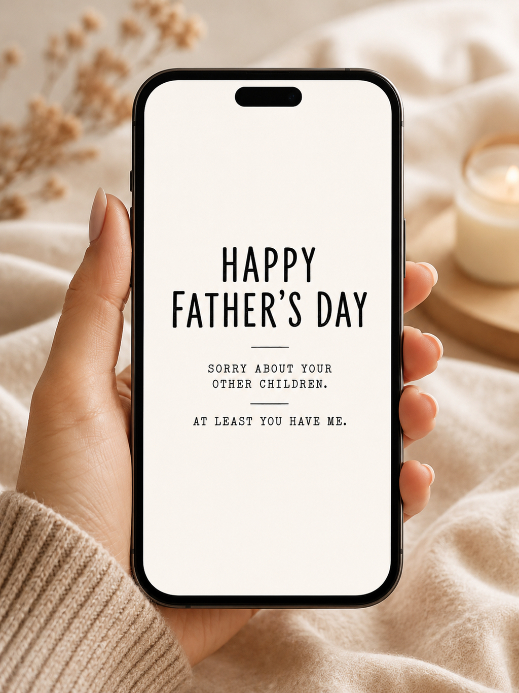 Sorry About Your Other Children - Father’s Day Card