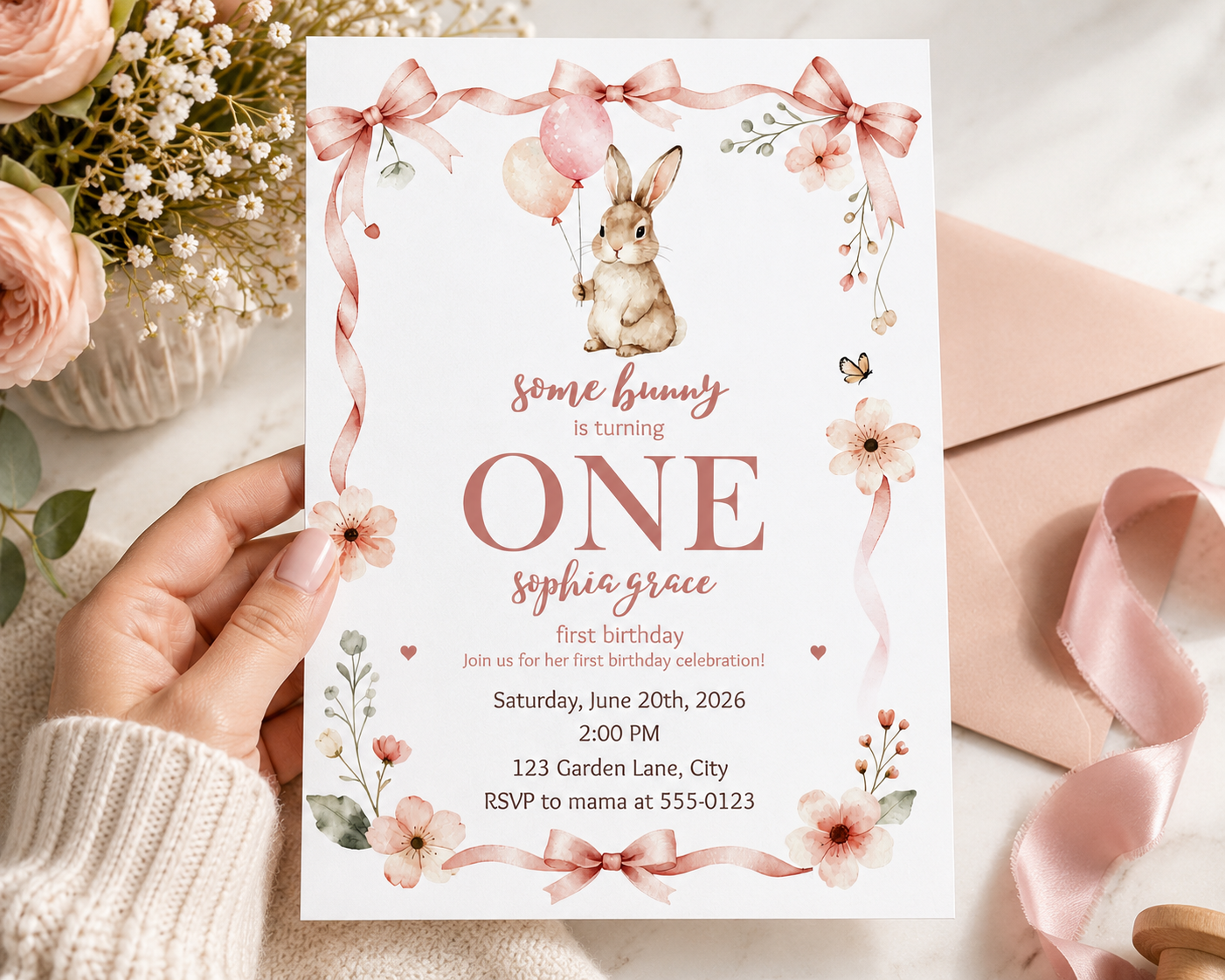 Some Bunny is Turning ONE